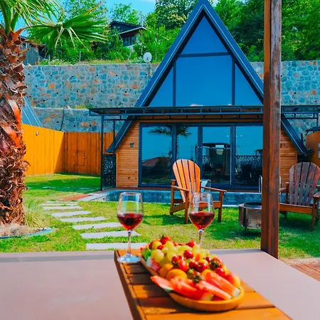 Bungorise Garden Hot Pool And Big Garden Chalet Sapanca