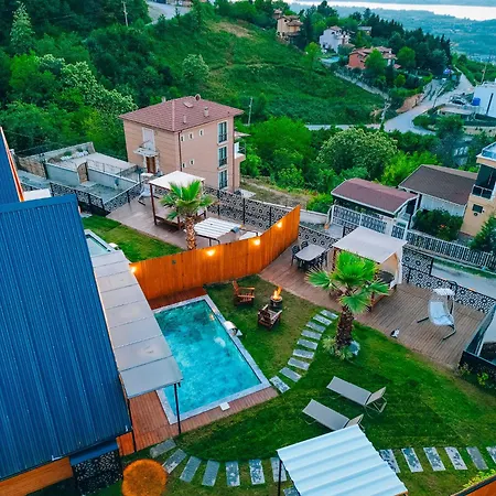 木屋 Bungorise Garden Hot Pool And Big Garden 萨潘贾